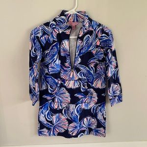 Girls lily Pulitzer dress / beach coverup size 8-10 large